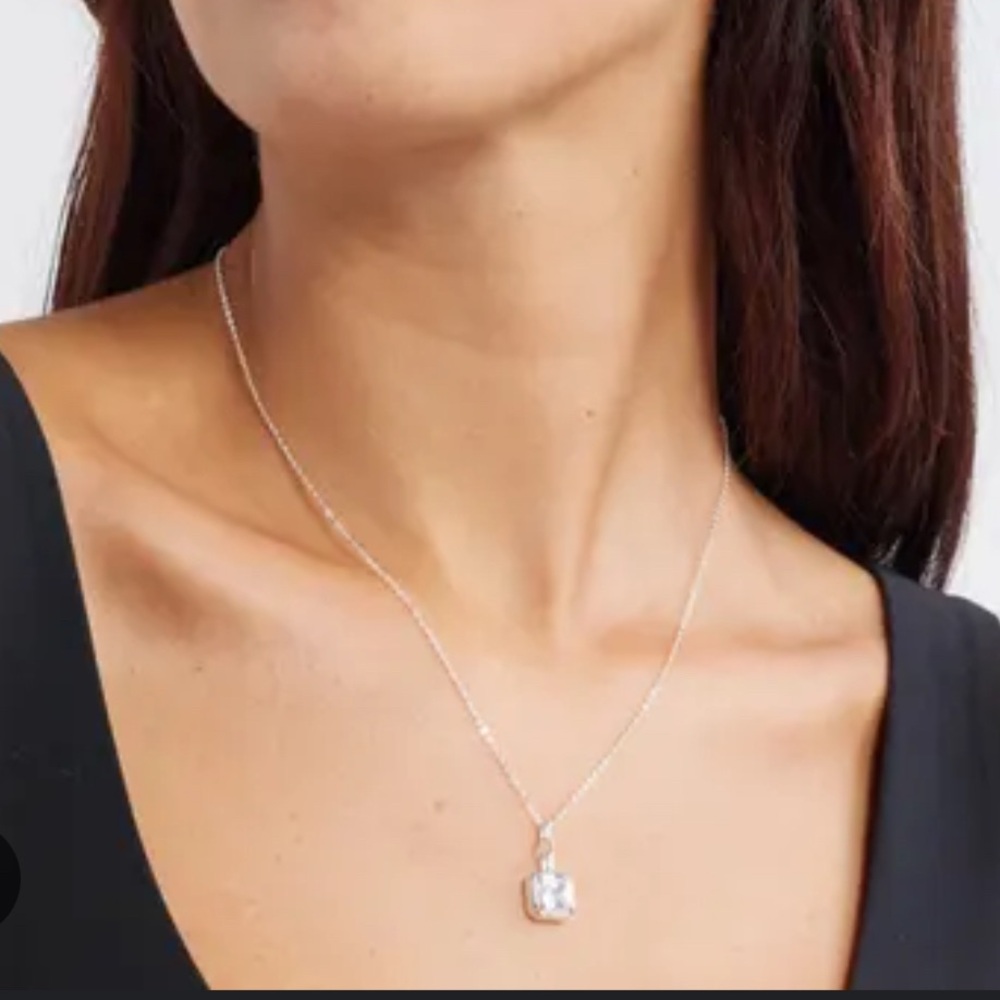 Nordstroom Demi Fine Cubic Zirconia Pendant Necklace